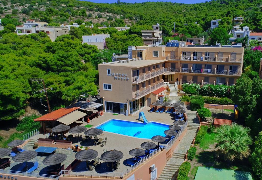 Hotel Magda Agia Marina  외부 사진