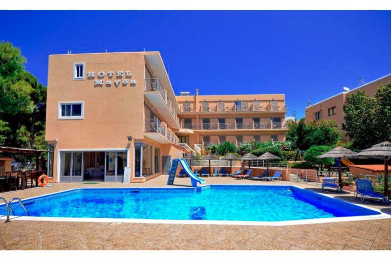 Hotel Magda Agia Marina  외부 사진