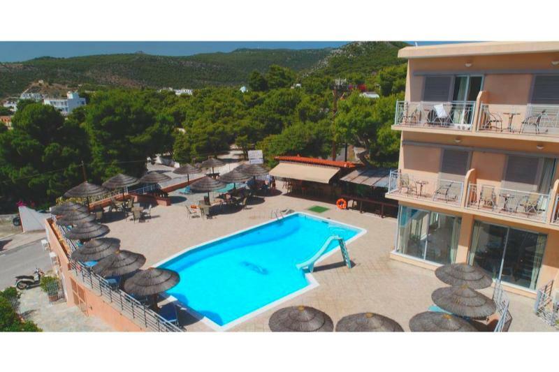 Hotel Magda Agia Marina  외부 사진